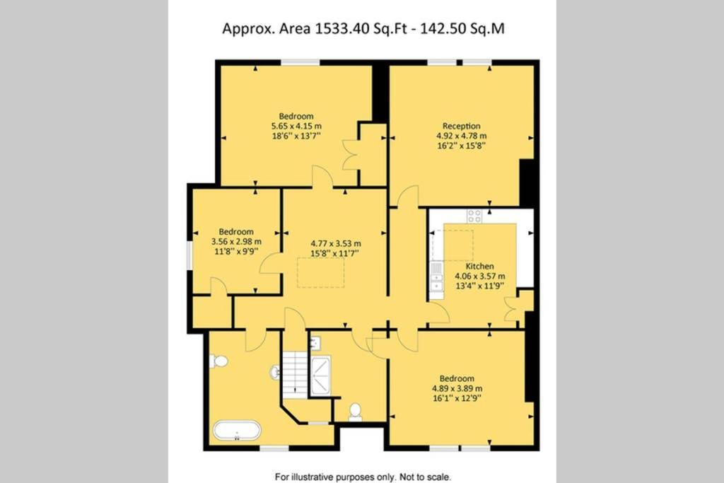 Clifton Spacious 3 Bed Apt & Parking - Simplycheckin บริสตอล ภายนอก รูปภาพ